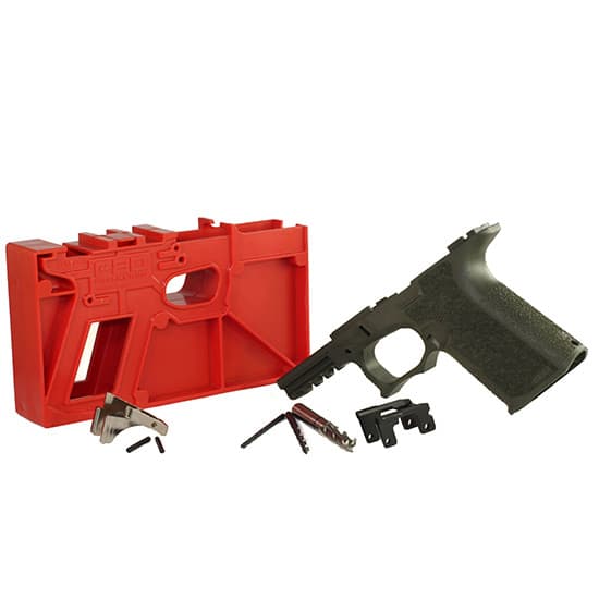 Polymer 80 PF940C 80 Percent Frame Kit OD Green Glock 19 23 Gen3 Compatible