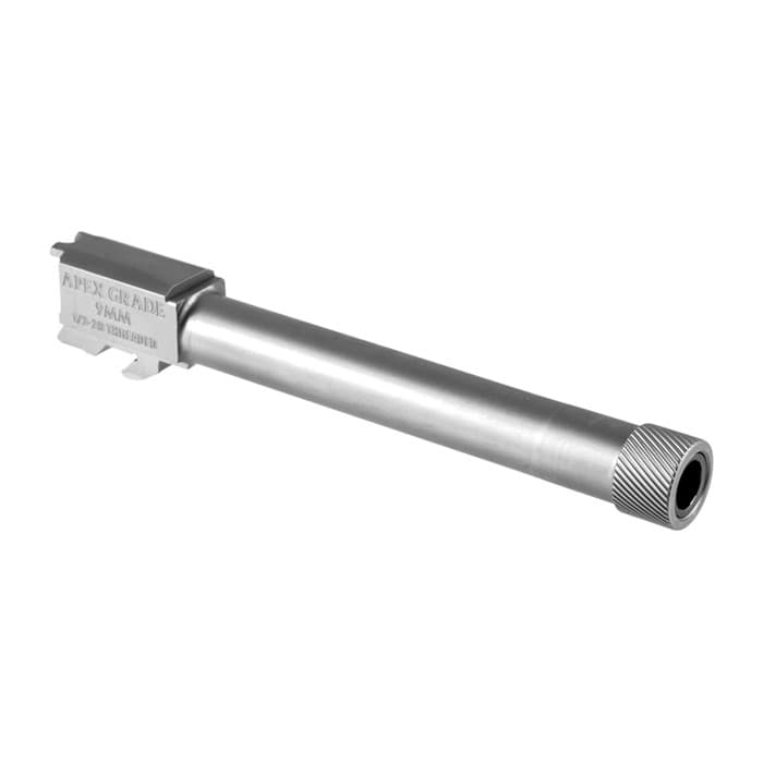 Apex Tactical Semi Drop-In Threaded Barrel for Smith & Wesson M&P 5 Inch 9 mm Luger
