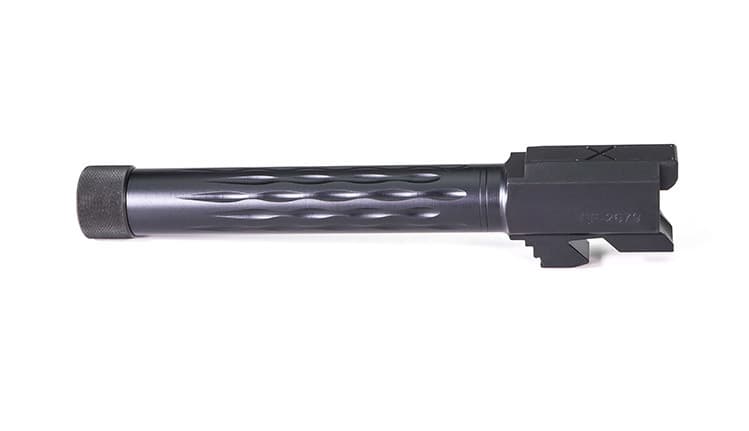 Faxon Firearms Glock G17 Match Fluted Barrel 416R Threaded Nitride