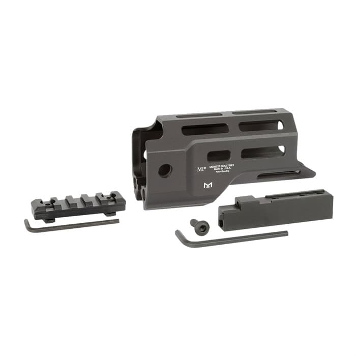 Midwest Industries Ruger Charger 4.875" M-LOK Handguard with Mounting Block