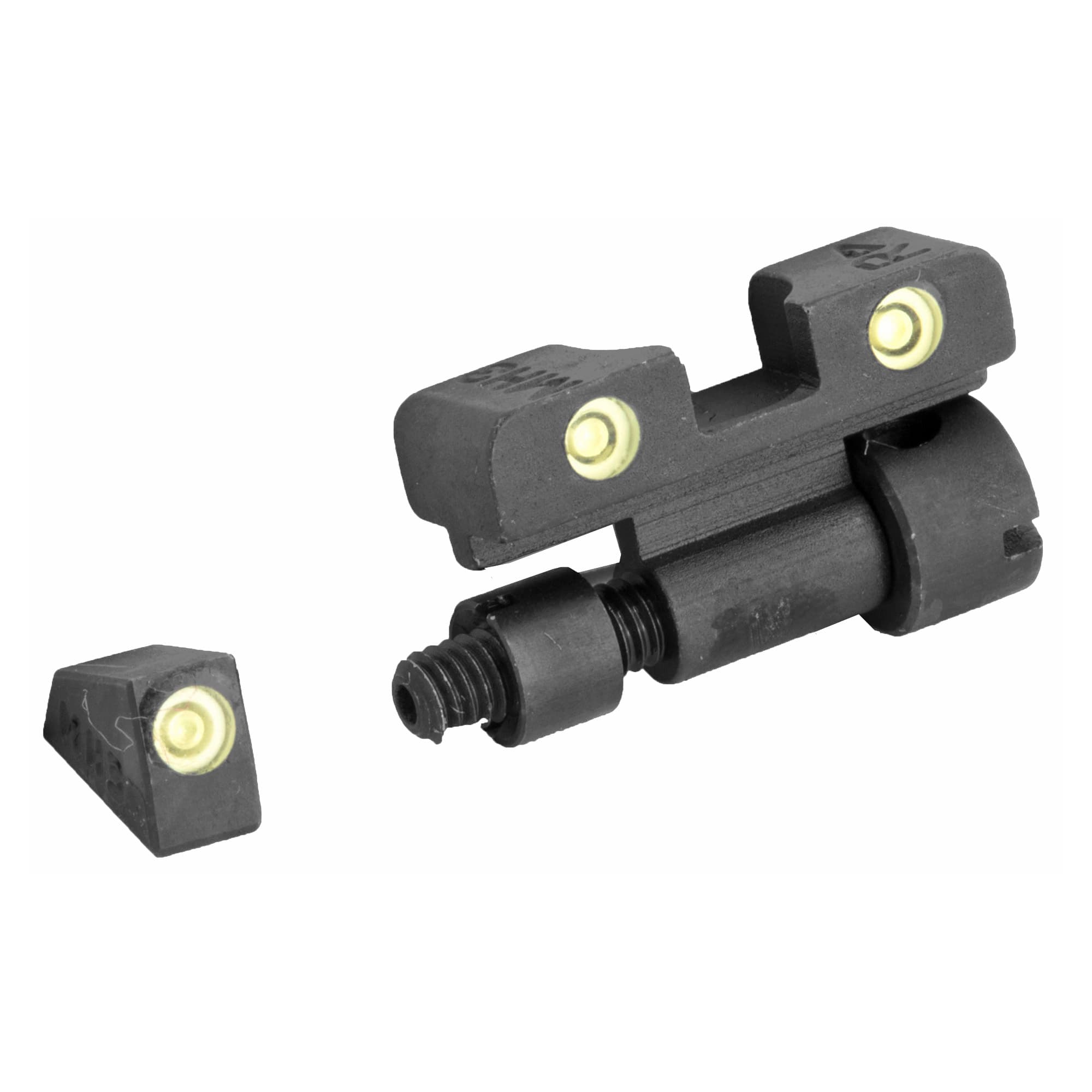 Meprolight Tru Dot Adjustable Sights Green Tritium White Outline for S W K L N Frames