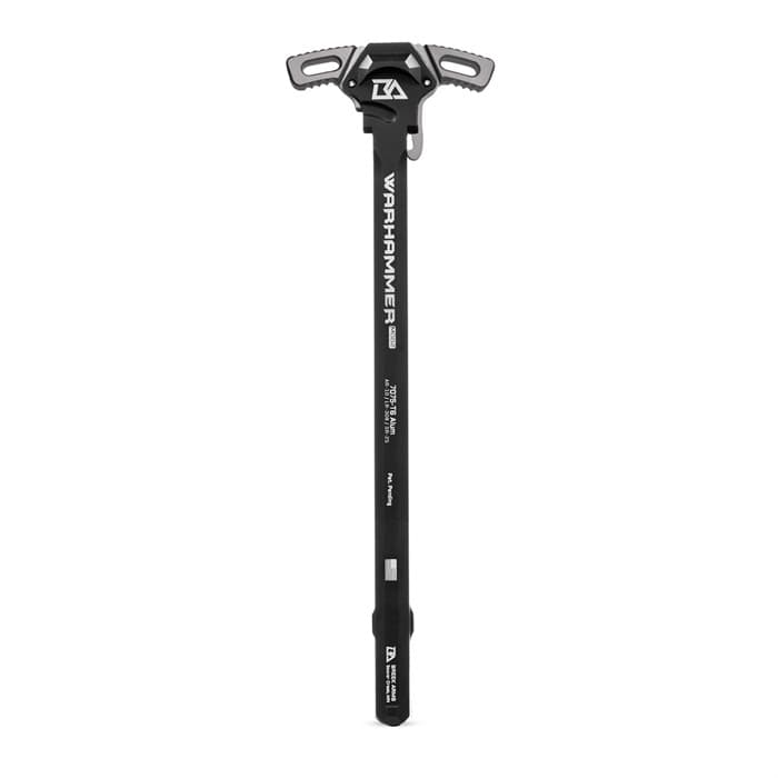 Breek Arms Ar 308 Warhammer Micro Mod2 Ambidextrous Charging Handle Gry Gray