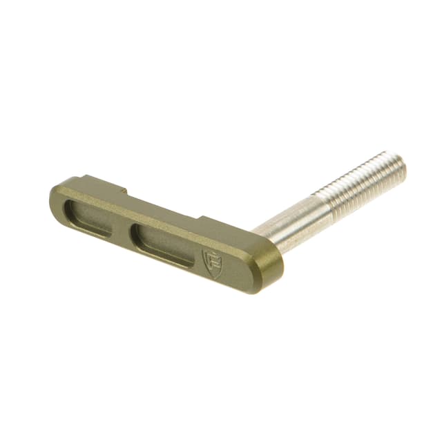 Fortis Manufacturing Billet Magazine Catch AR15 OD Green Nitride