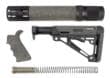Hogue AR-15 M-16 Kit Ghillie Green Grip Forend Collapsible Buttstock