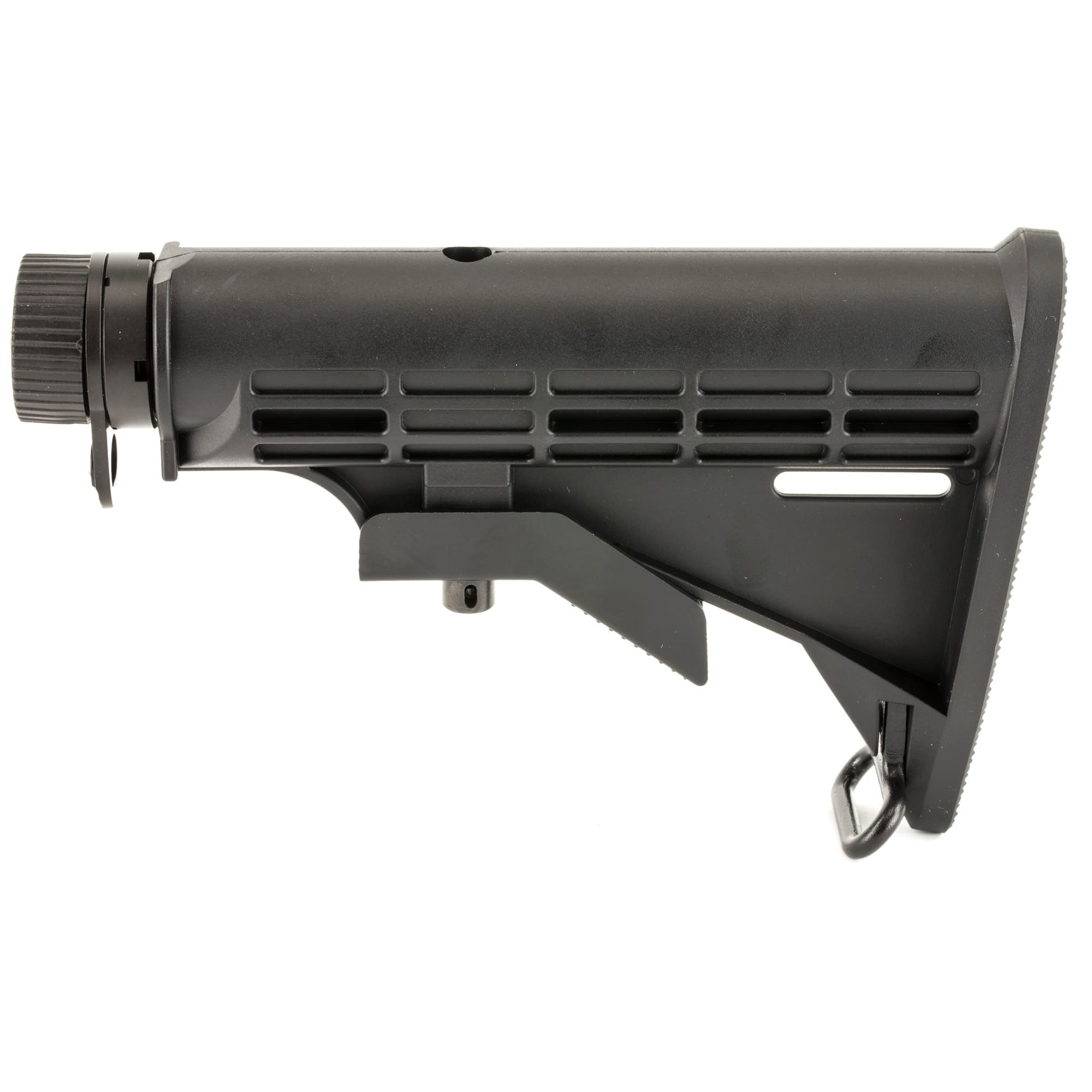 Utg Pro Rbu6bm Mil Spec Stock Assembly 6 Position Ar 15 M16 Compatible