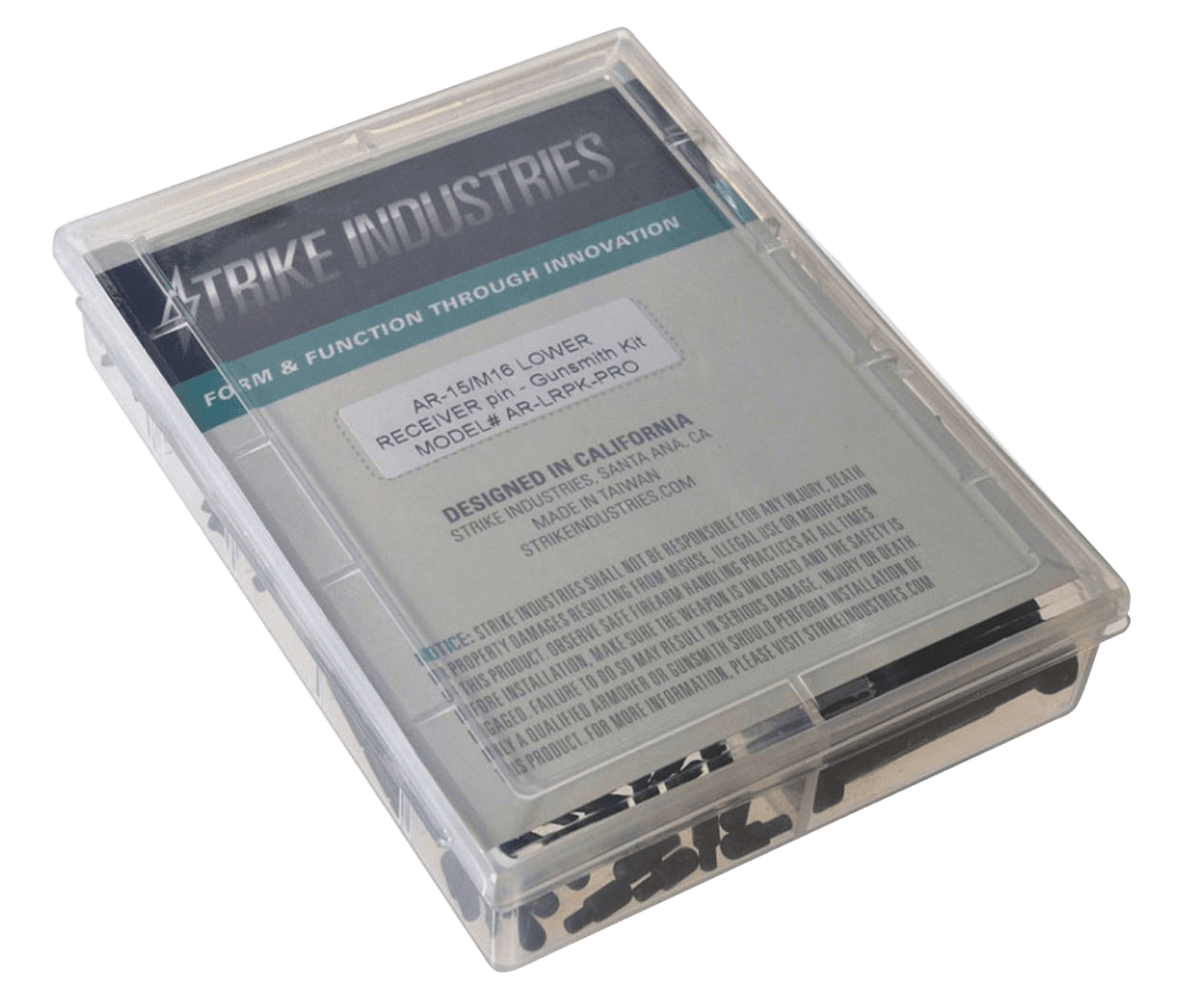 Strike Industries ARLRPKPRO AR-15 Pin Kit Mil-Spec Metal Finish