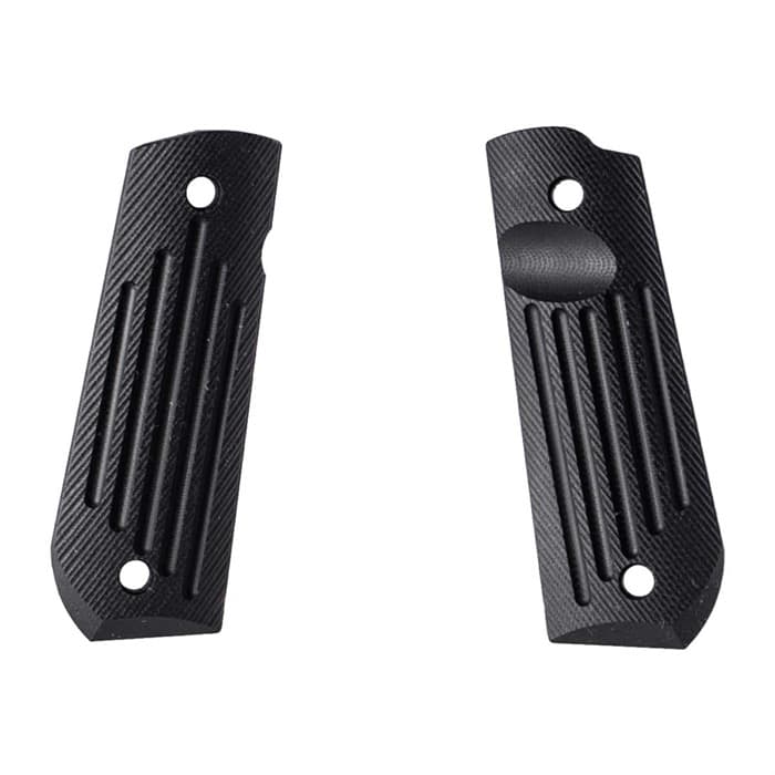 Harrison Carry Groove Grips for 1911 Full Size Round Bottom G-10 Textured