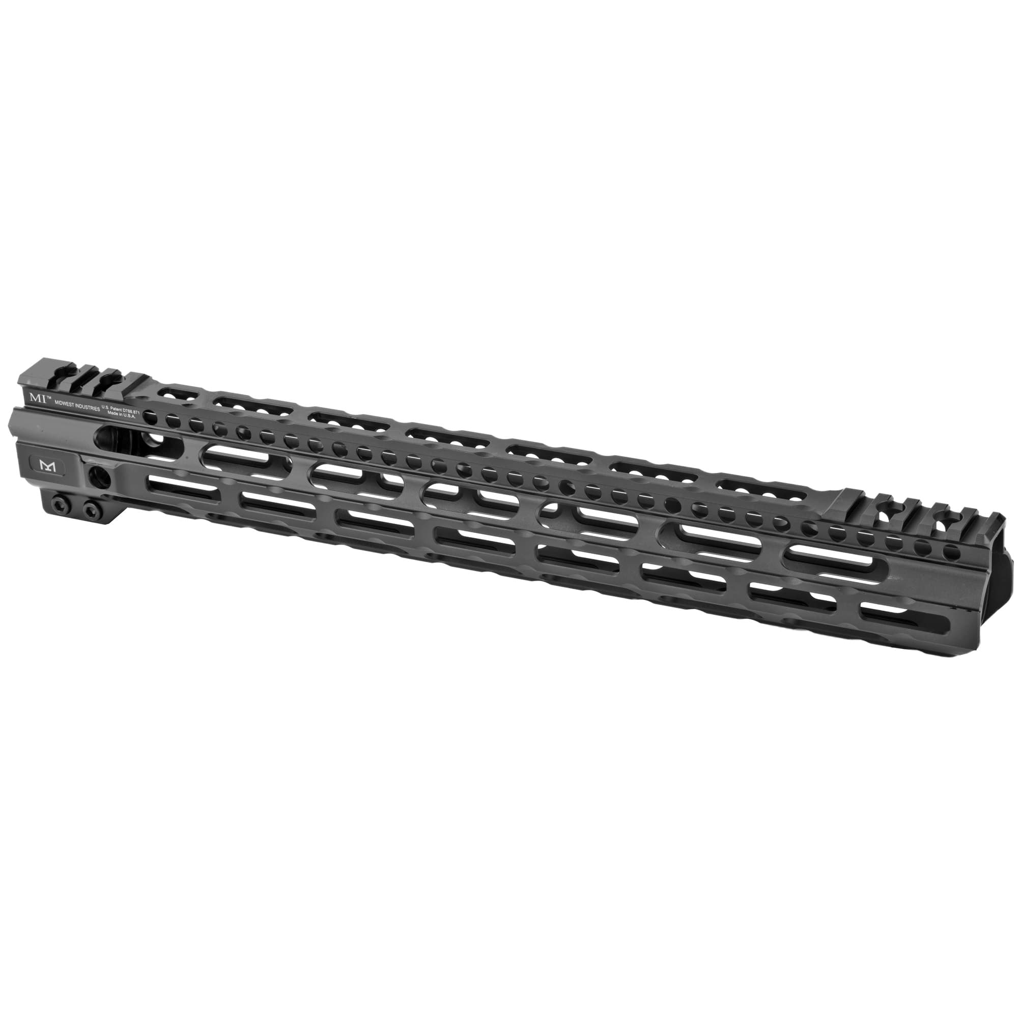 Midwest Industries Combat Lightweight AR-15 Aluminum Handguard 15 Inch M-LOK