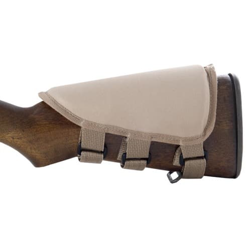 Smith Enterprise Strap On Cheek Piece Tan Nylon Universal Rifles