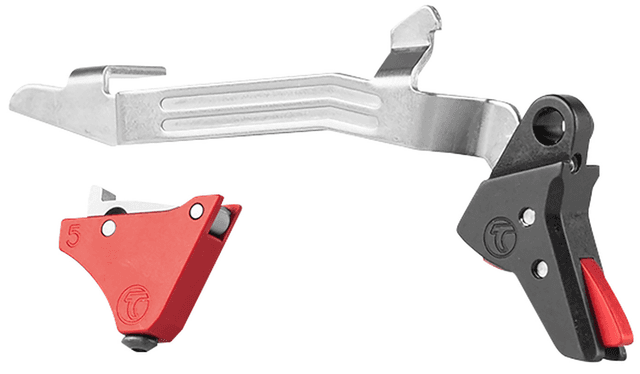 Timney Alpha Competition Trigger for Glock Gen 5 17 19 34 44 Red
