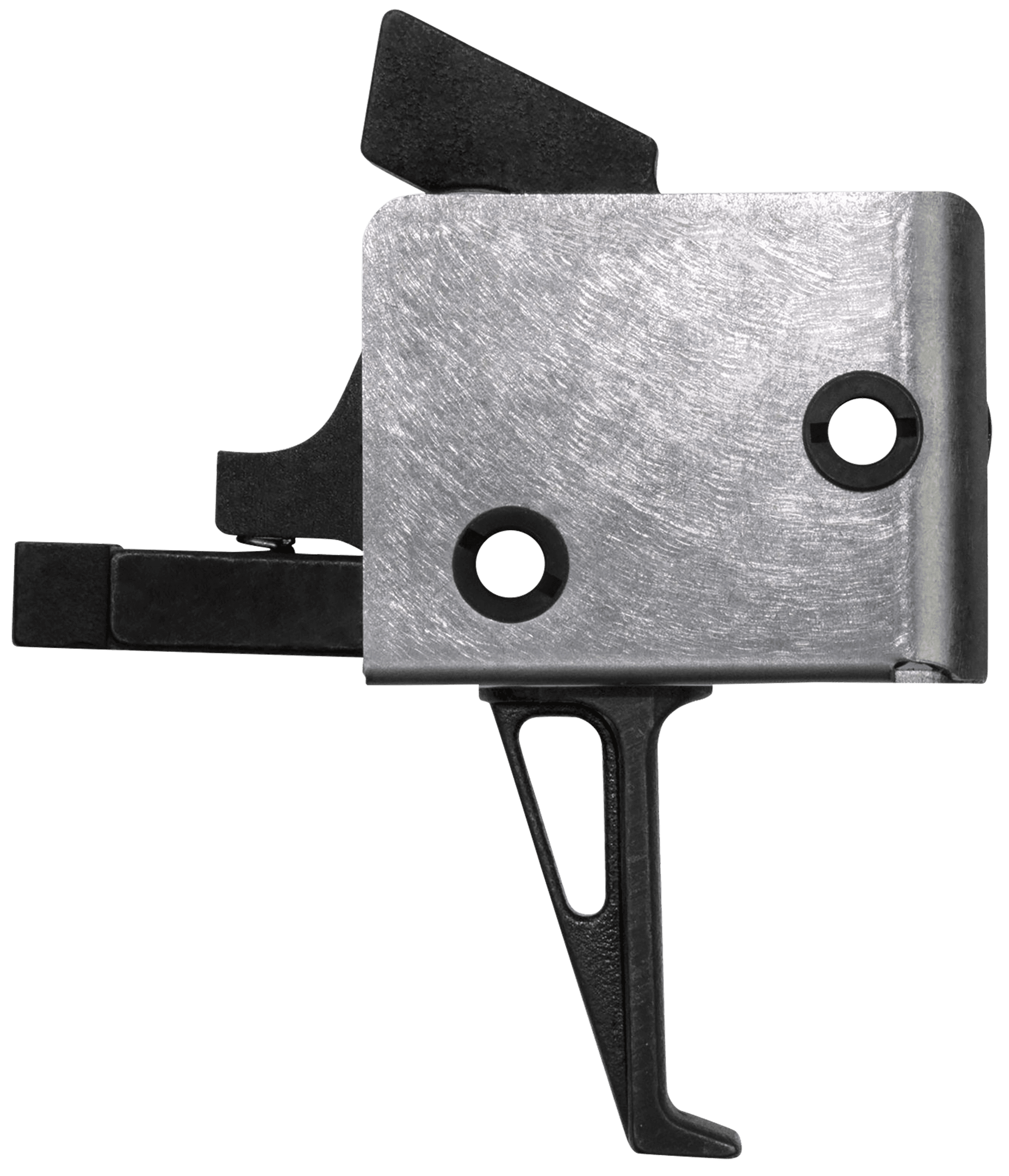 CMC Triggers Drop-In Flat Trigger 4-4.5 lb Ar-15 Ar-10 Black Silver