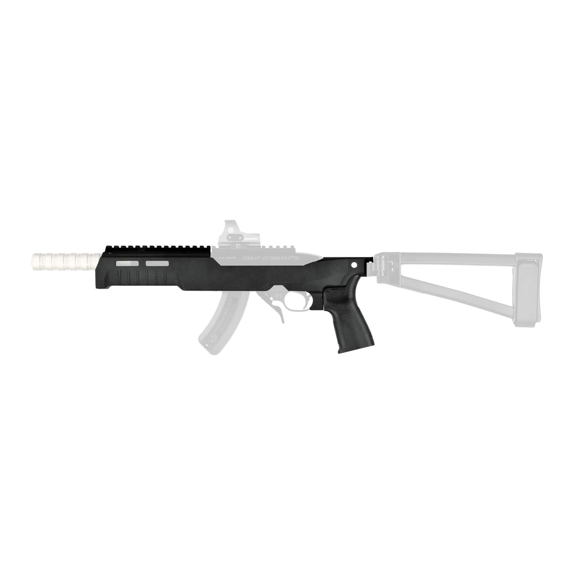 SB Tactical SB22 Fixed Kit for Ruger 10/22 Charger and Clones Reptilia CQG Grip