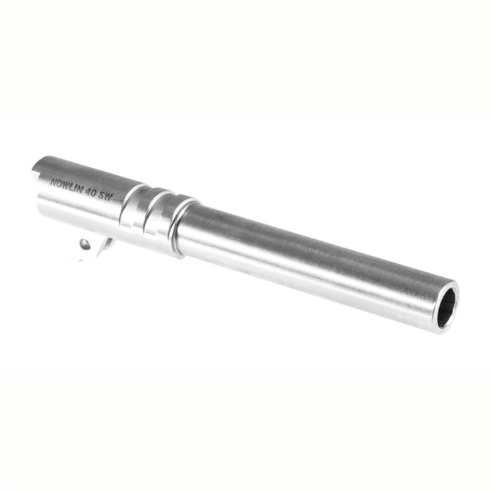 Nowlin 40 S W Stainless Steel 1911 Government Barrel 5 Inch Ramped