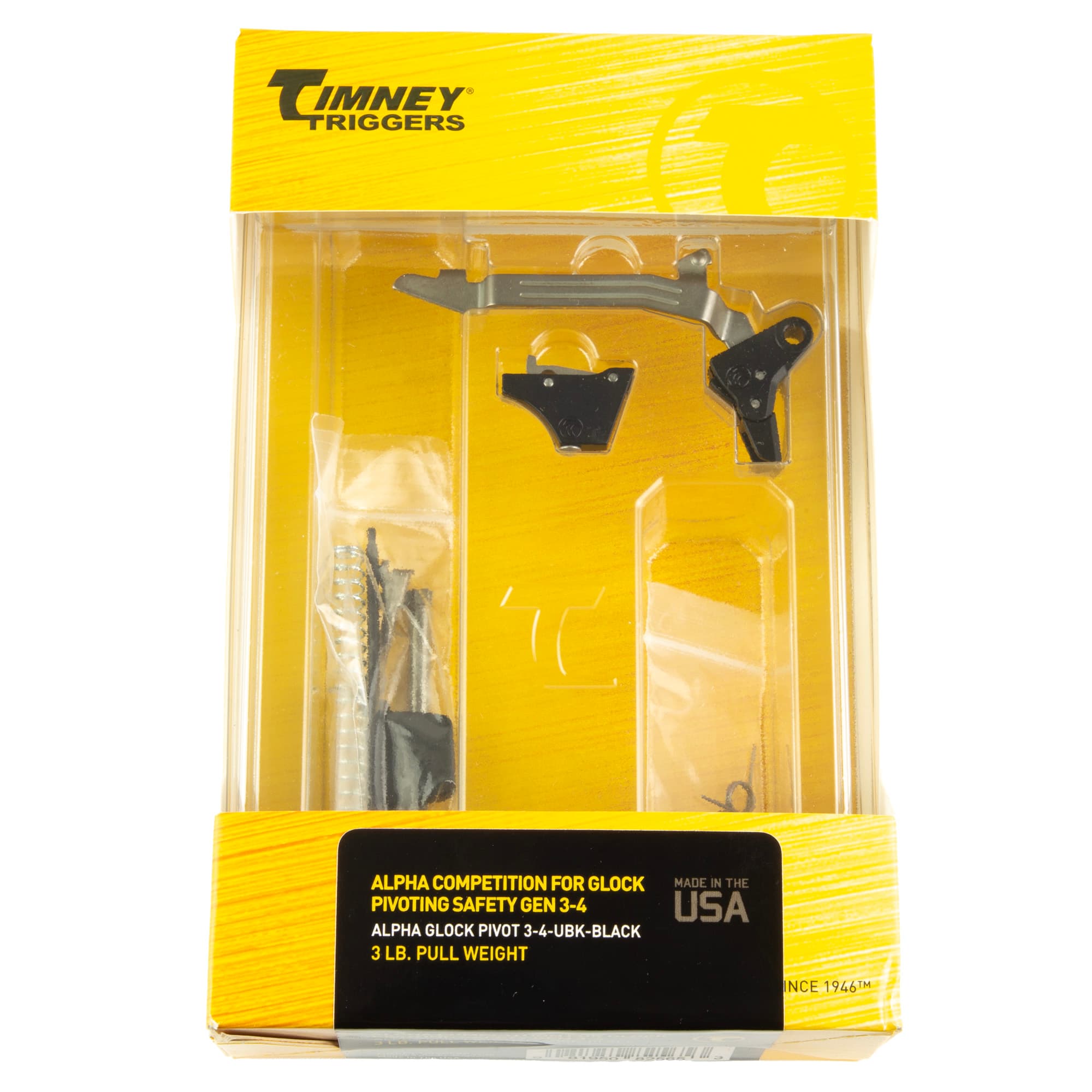 Timney Trigger Pivot Builders Aluminum Glock Gen 3/4 2.5-3lb Pull