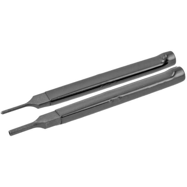 Wheeler 710906 AR15 Bolt Catch Install Punch Kit Black Steel AR Platform Rubber Handle 2 Pieces