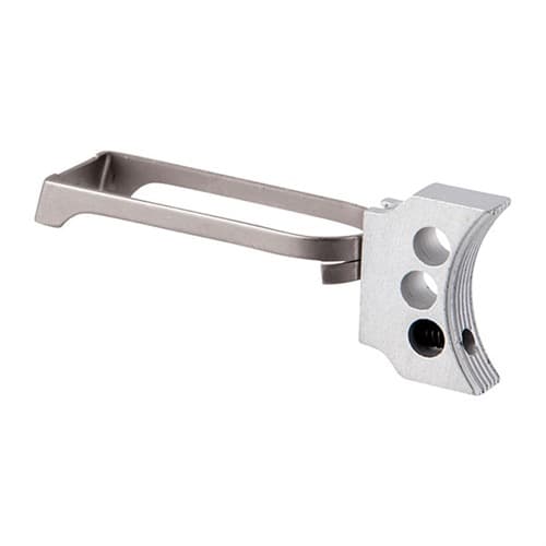 Fusion Firearms 1911 3-Hole Silver Trigger Government Commander Adjustable