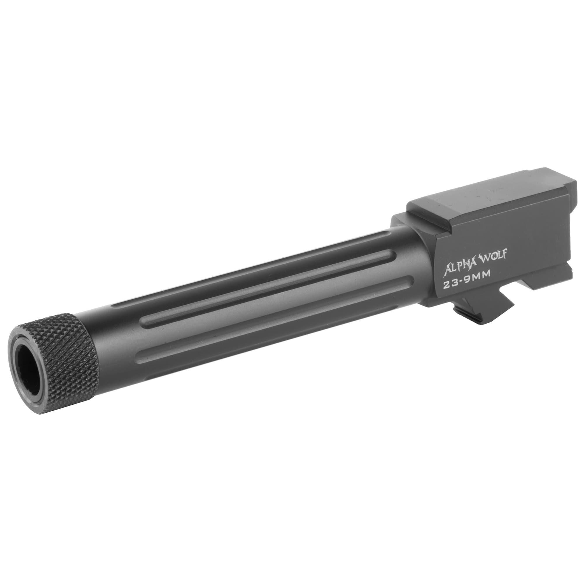 Lone Wolf AlphaWolf 9mm Conversion Barrel Glock 23/32 Threaded Fluted