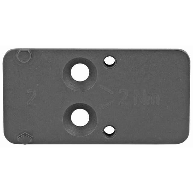 HK 50254262 Optic Plate #2 Black Steel, Fits HK VP9 OR RMR/Holosun Pattern Footprint Mount