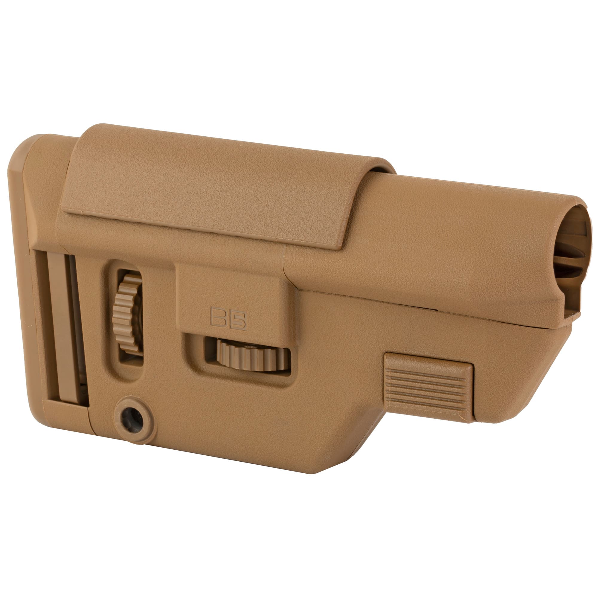 B5 Systems CPS1306 Precision  Coyote Brown Synthetic Adjustable with Cheek Riser Fits AR-Platform
