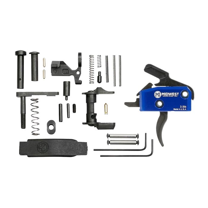 Midwest Industries Drop In Trigger Kit 3.5lb Single Stage Ambi Safety Selector