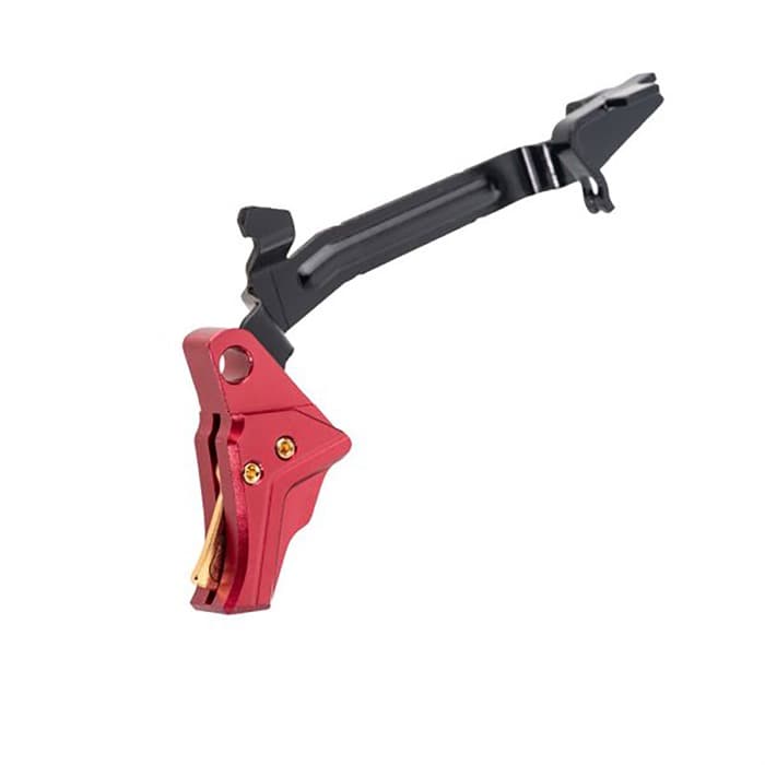 Tyrant Designs Itts Trigger with Trigger Bar for Glock Gen 3/4 Red Gold