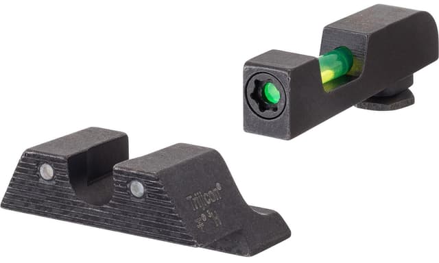 Trijicon DI Night Sight Set Green Tritium Fiber Optic Glock 42 43 43X 48