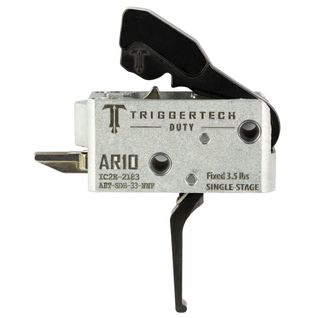 TriggerTech Duty Flat Trigger Single-Stage 3.50 lbs Draw Weight Fits AR-10
