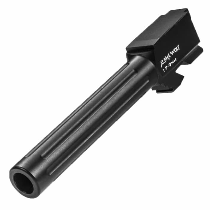 Lone Wolf AlphaWOLF 9mm Luger Barrel Glock 17 4.49" Stainless Steel Matte Finish