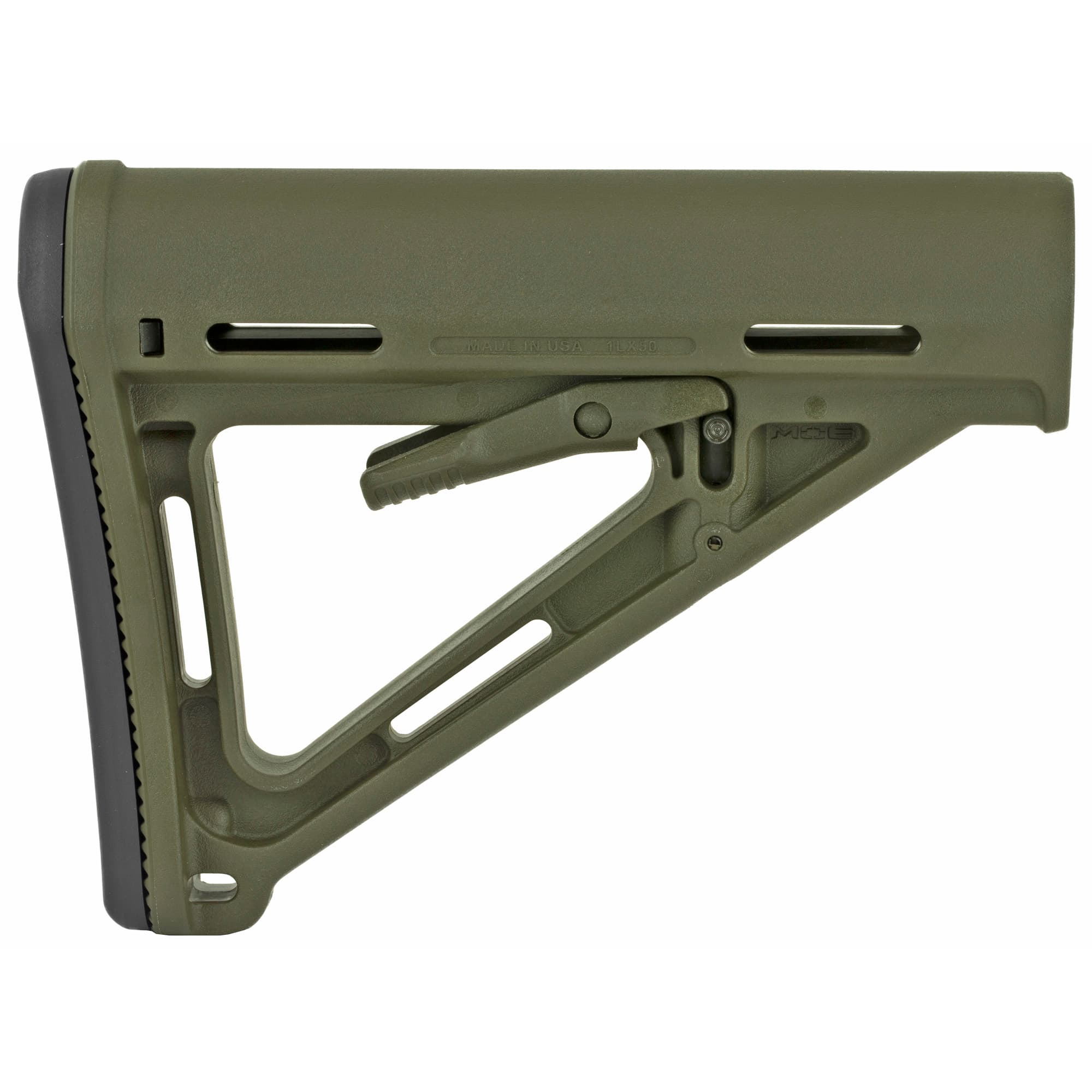 Magpul MAG400-ODG MOE Carbine Stock OD Green Synthetic for AR-15, M16, M4 with Mil-Spec Tube (Tube Not Included)