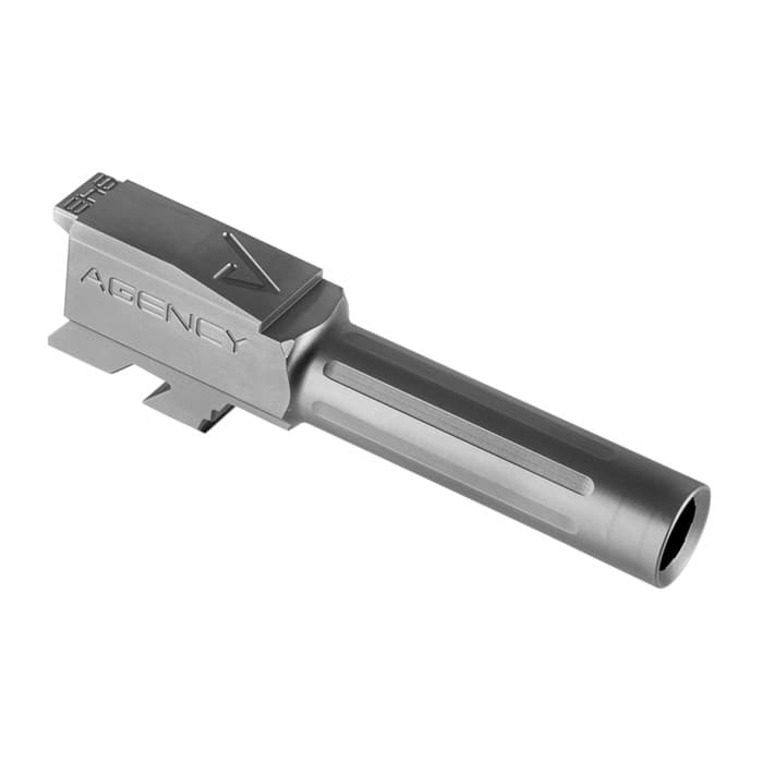 Agency Arms Glock 43 9mm Stainless Non Threaded Mid Line Barrel