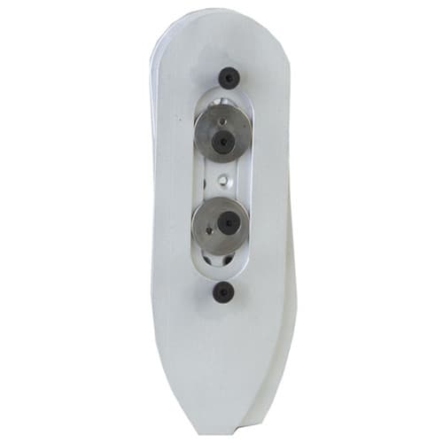 Graco Corp Adjustable Pad Plate Silver Aluminum Universal Rifles Recoil