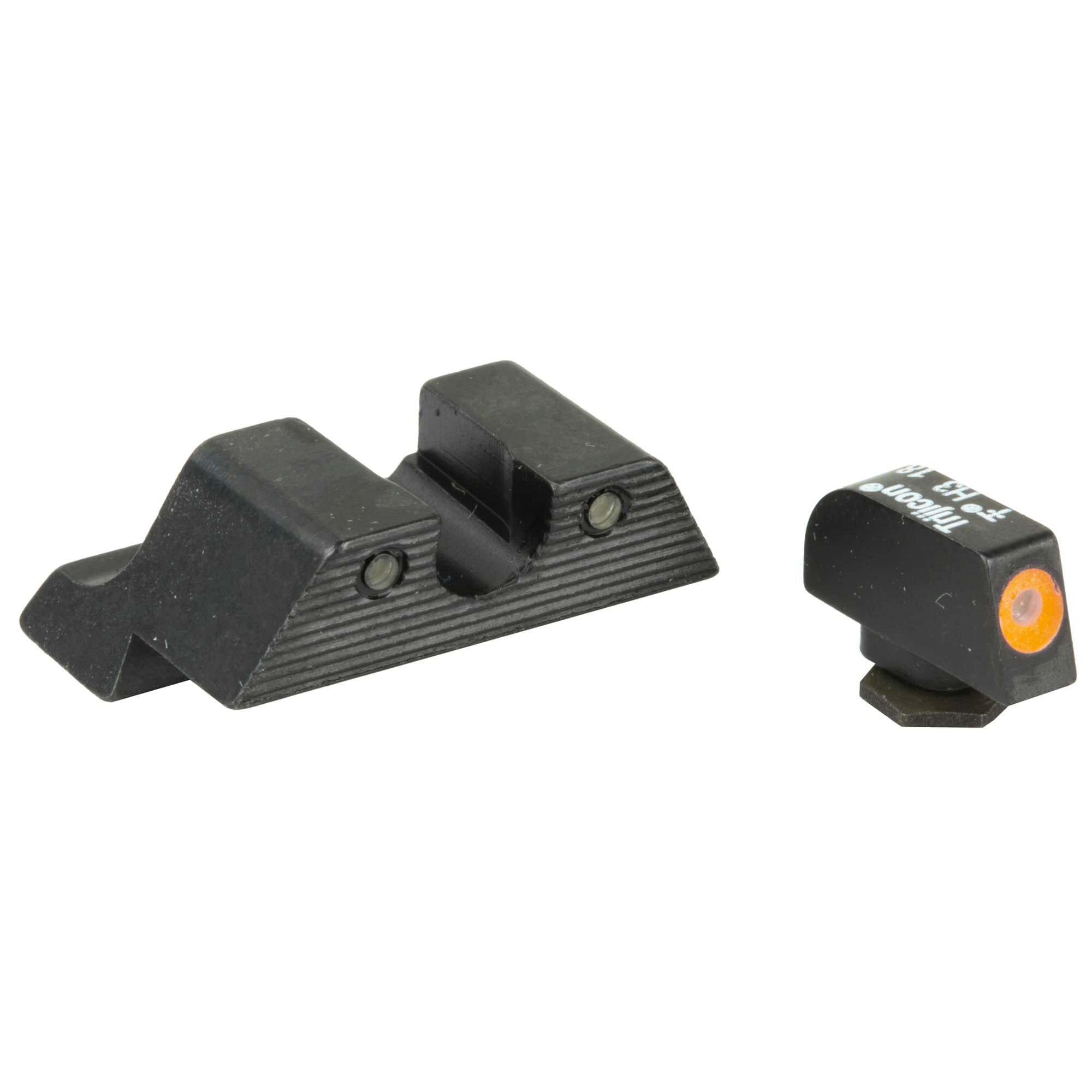 Trijicon HD XR Glock Large Frames Night Sights Green Orange Front Black Rear