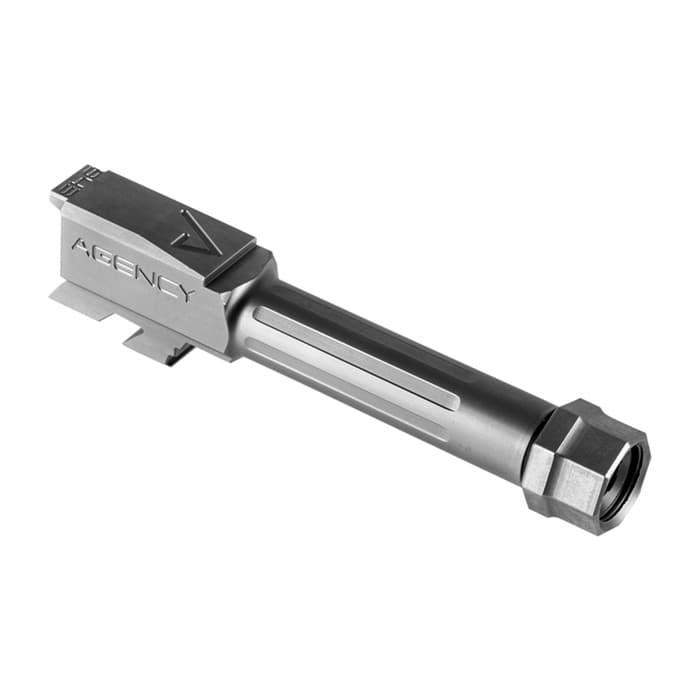 Agency Arms Threaded Mid Line Barrel 9mm Glock 43 Stainless Steel