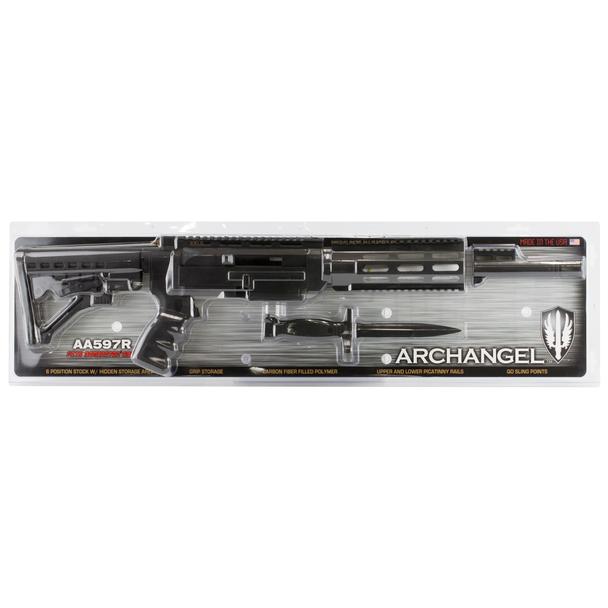 ProMag Archangel Aa597r Ar-15 Conversion Stock for Remington 597 6 Position