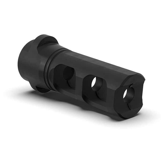 Breek Arms Breek-Lok Twin Port 9mm Muzzle Brake AR-15 5/8-24