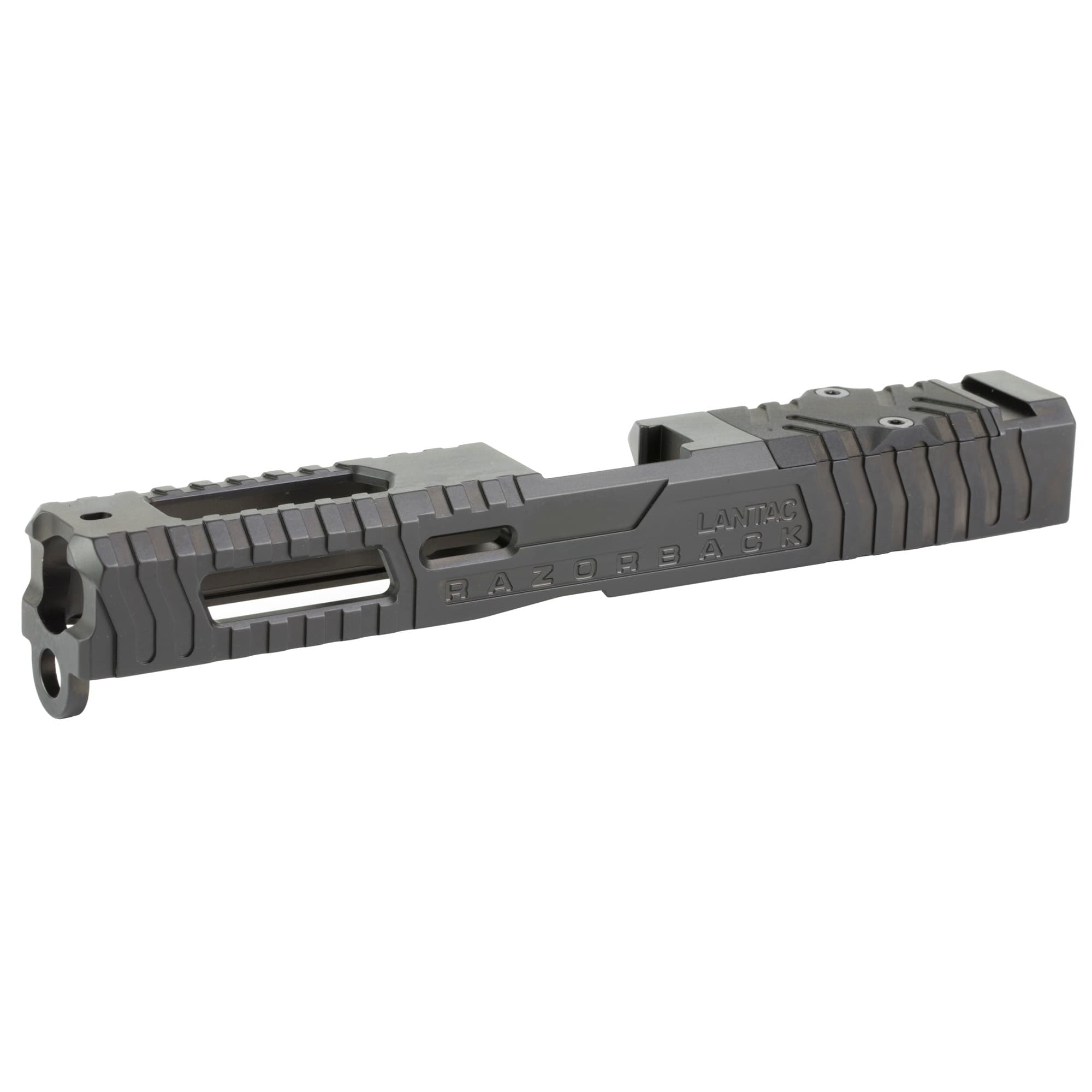 Lantac Razorback Slide for Glock 17 Gen1-3 DLC Finish RMR Cut
