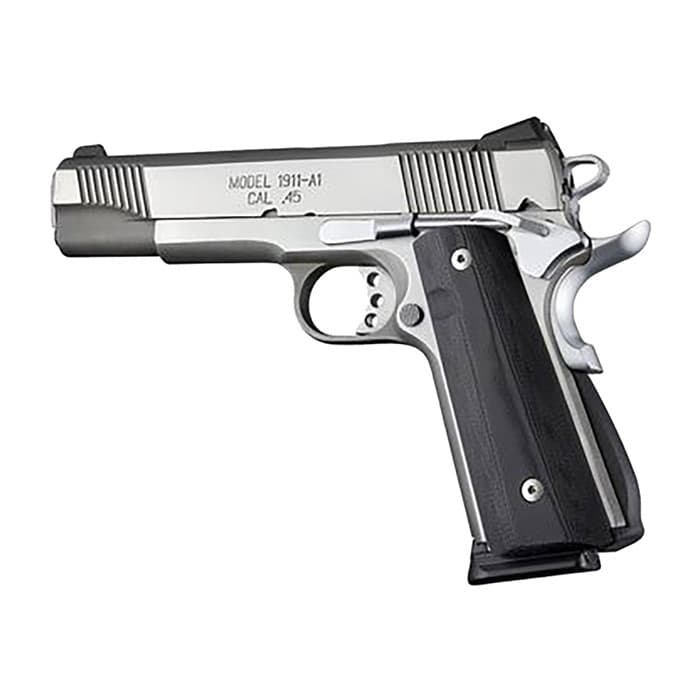 Hogue 1911 Gov't Magrip Kit Arched Mainspring Smooth G10