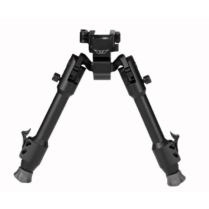 Warne Skyline Precision Bipod with Picatinny Rail Black