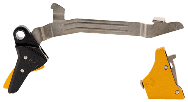 Timney Triggers Alpha Competition Gold Straight Trigger Compatible with Glock Gen 3-4