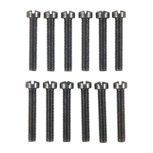 8-36X1'' SLOTTED FILLISTER HEAD SCREWS 12 PACK