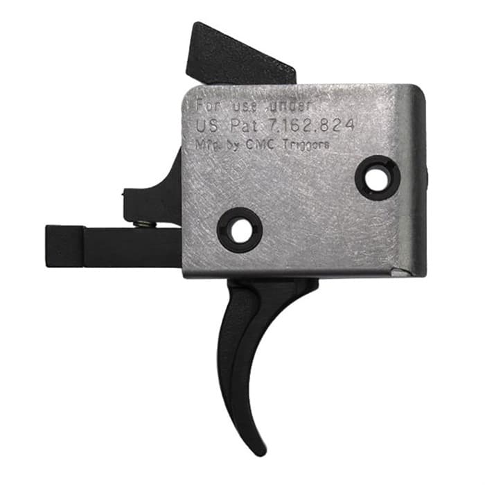 CMC Triggers AR-15 Single Stage Trigger 4 lb Curved Large Pin