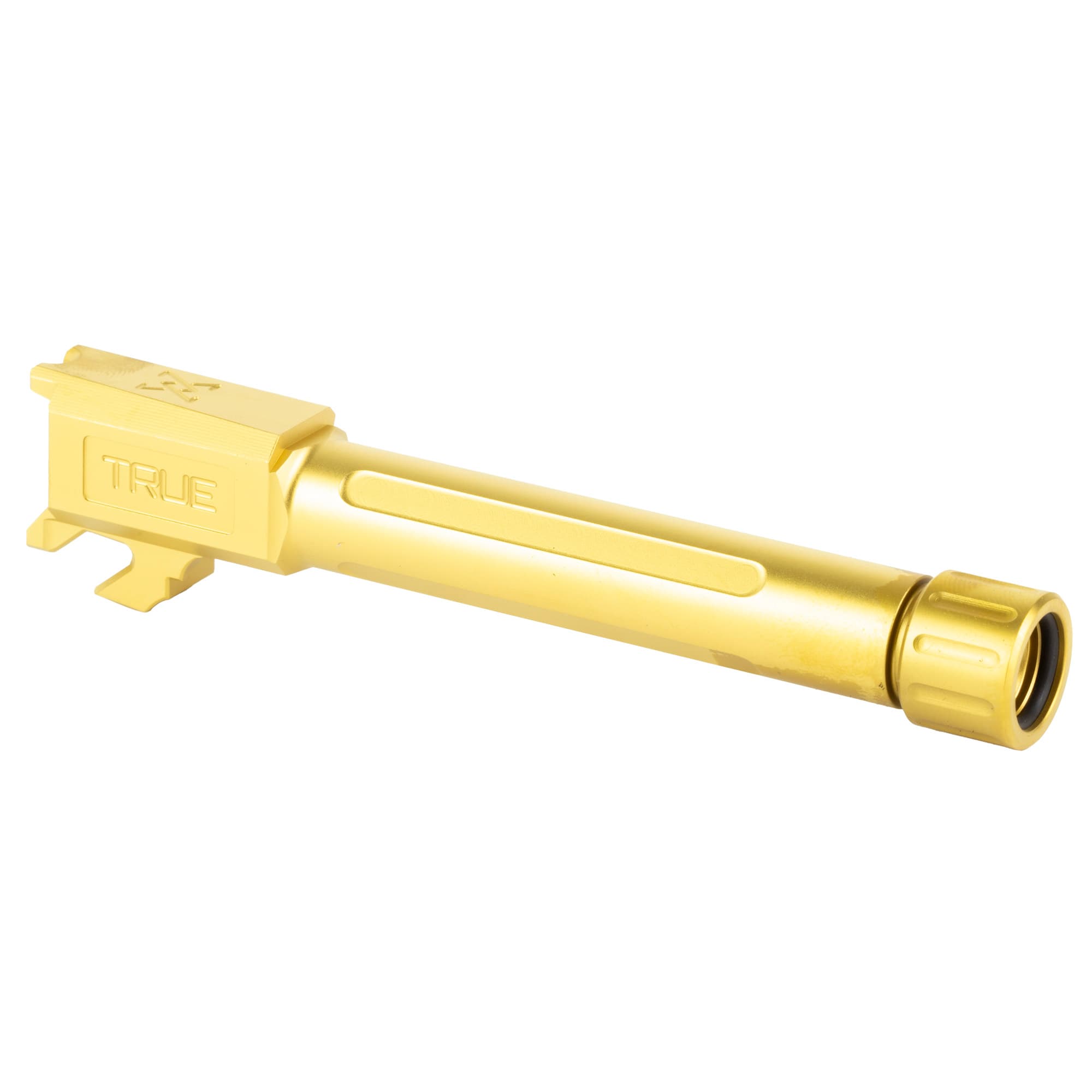 True Precision Hellcat Pro 3.70 Threaded Gold Tin Barrel 9mm