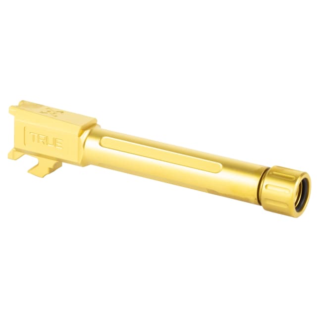 True Precision Hellcat Pro 3.70 Threaded Gold Tin Barrel 9mm