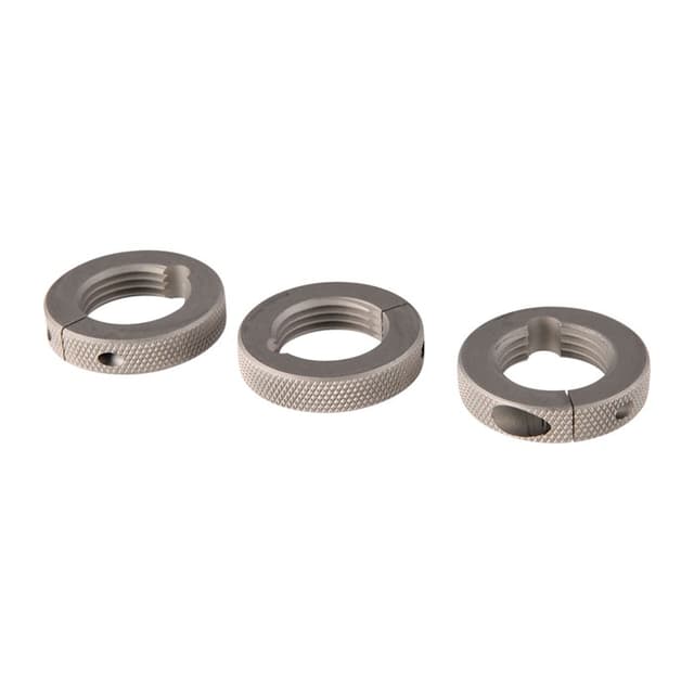 CROSS BOLT DIE LOCK RING 3-PACK STAINLESS STEEL