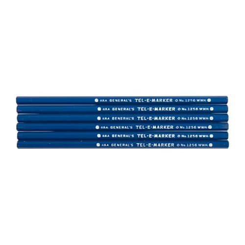 6 WHITE PENCILS
