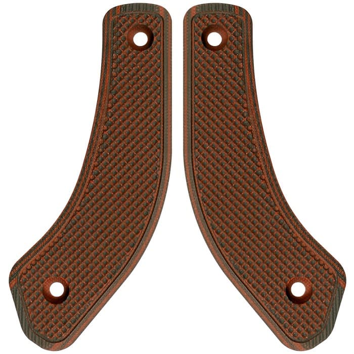 Midwest Industries Lever Stock G10 Pistol Grip Red/Black
