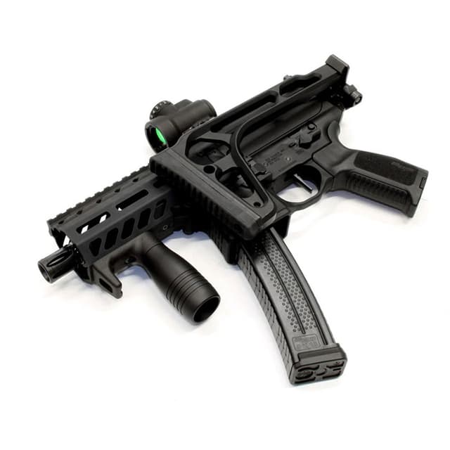 A3 Tactical Aluminum Vertical Foregrip with Hand Stop MLOK 2.75 AR-15