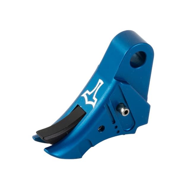 Glockmeister Tyr Trigger for Glock Gen 5 Blue Shoe Black Safety