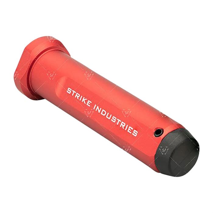 Strike Industries ARBHMILRED Buffer Housing AR Mil-Spec Red Anodized Aluminum