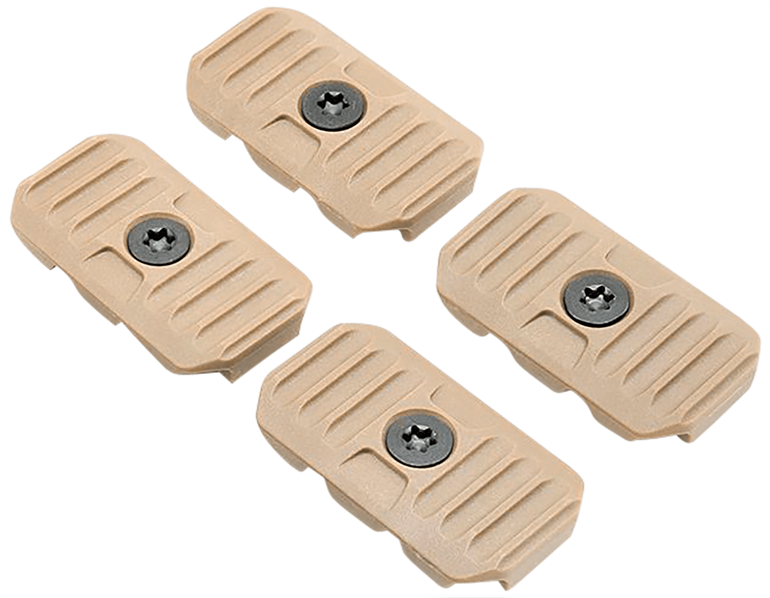 Strike Industries AR-CM-Cover-S-FDE Cable Management Cover Short 1.57" Polymer M-Lok